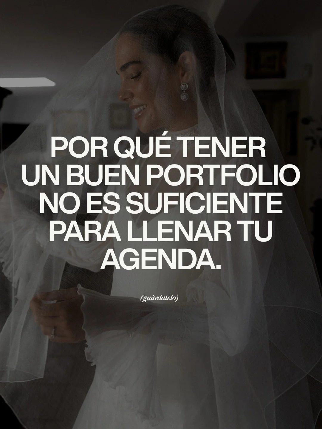 Hace unos a&ntilde;os ten&iacute;a un portfolio del que me sent&iacute;a orgulloso.

Fotos que me gustaban. Bodas que me hab&iacute;an marcado. Un trabajo que cre&iacute;a que hablaba por s&iacute; solo.

Y sin embargo hab&iacute;a meses donde la age