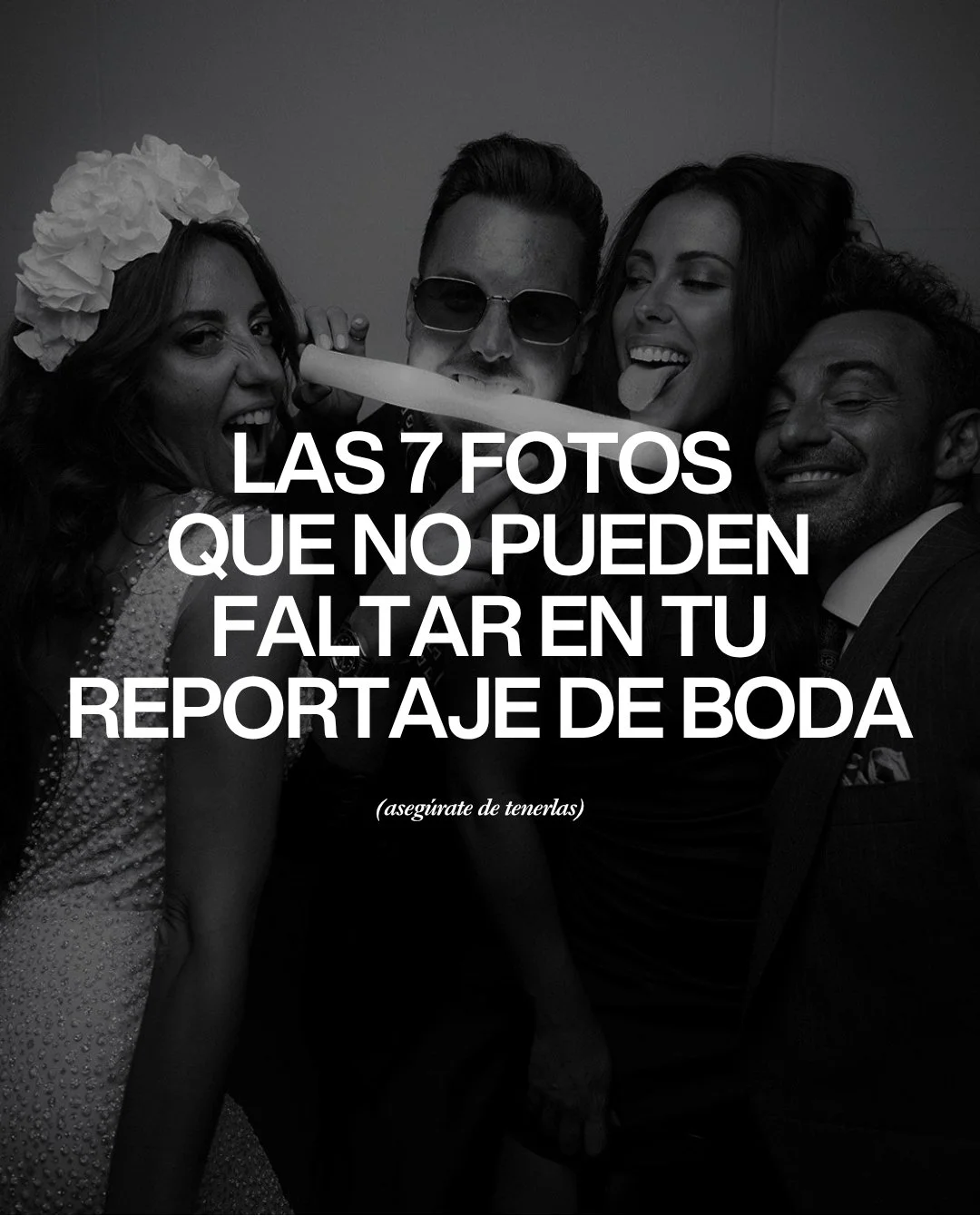 Tu boda va a durar 10 horas. 

Y t&uacute; no vas a poder estar en todos los sitios a la vez. 

Mientras saludas, tu padre te mira recordando como te ense&ntilde;aba a caminar por primera vez. 

Mientras firmas el acta, tus amigas se abrazan por &uac