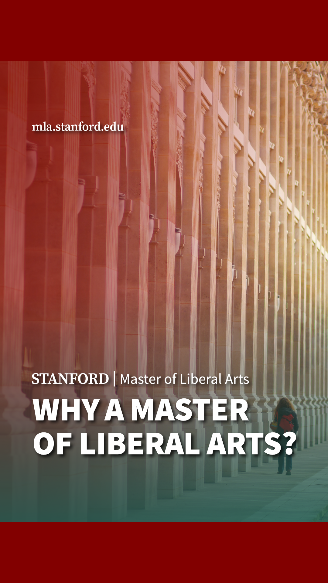 Speculative Stanford MLA program Instagram Story social