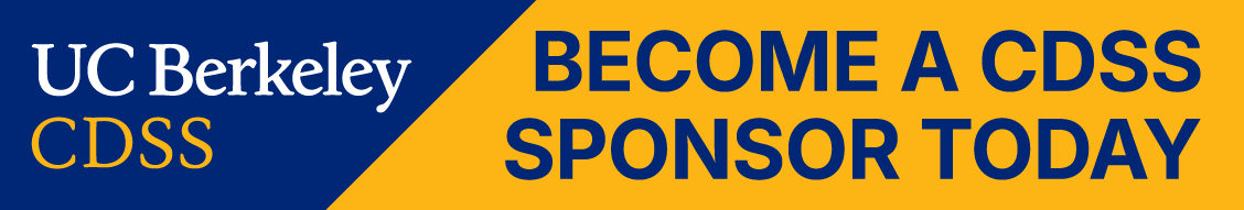 Email Banner  promoting CDSS sponsorship with condensed Berkeley CDSS Logo.
