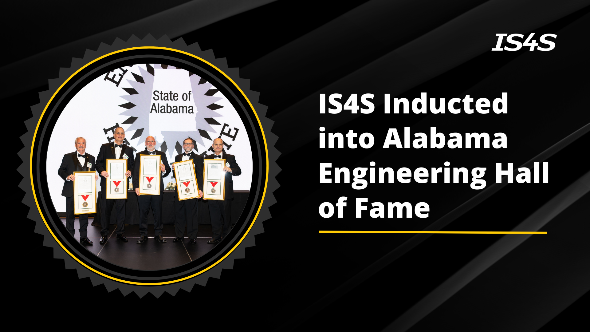 IS4S Inducted into Alabama Engineering Hall of Fame&nbsp;