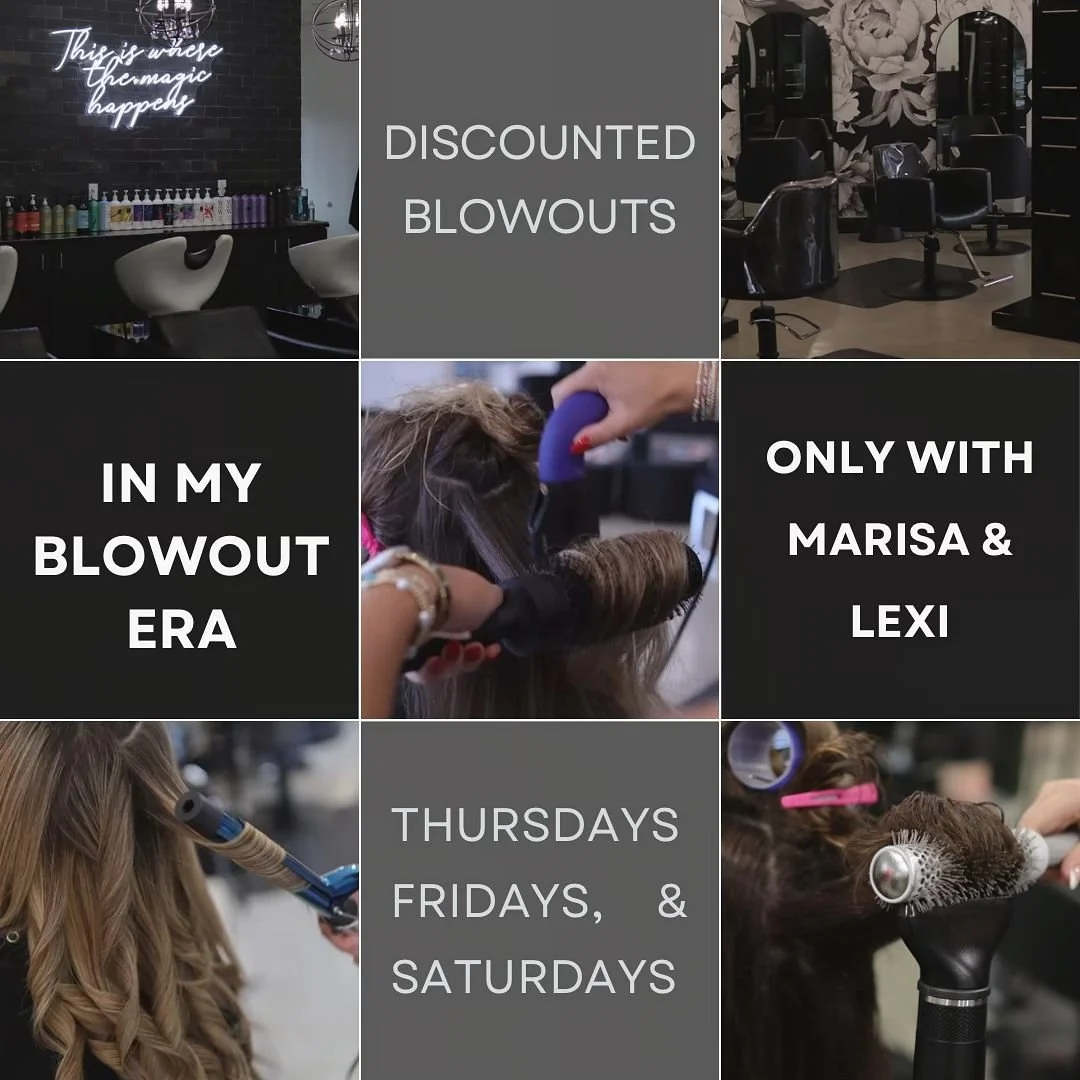 IN OUR BLOWOUT ERA ✨

Come in &amp; pamper yourself with a blowout on the weekends at La Prima🩶 Nothing better than someone else doing your hair in the summer!

❕DISCOUNTED BLOWOUTS starting at $30❕ ONLY WITH MARISA OR LEXI THURSDAYS - SATURDAY **ad