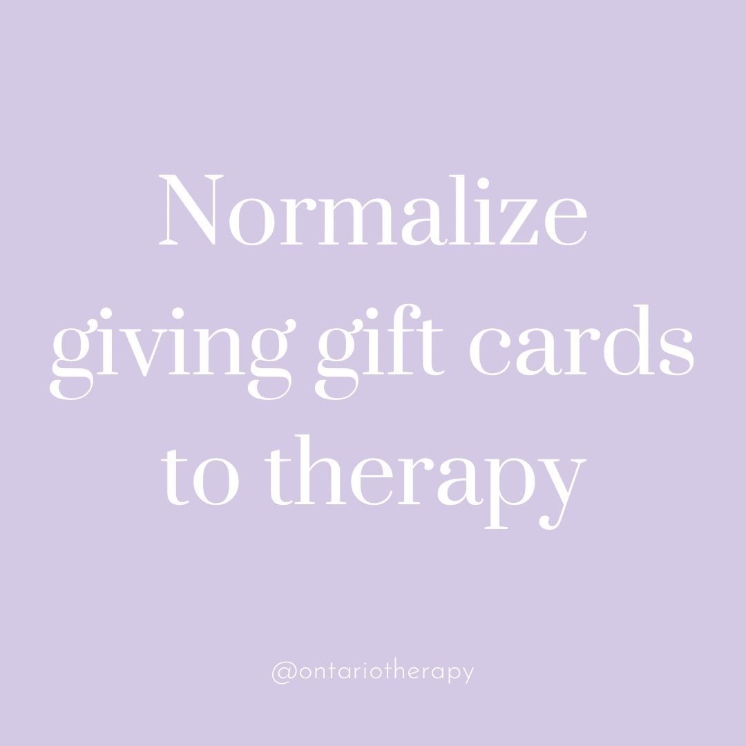 Feeling overwhelmed with finding a Mother's Day gift? Let us help! 

Give the gift of mental wellness and a safe space to feel your feelings with a therapy gift card! Whether you&rsquo;re giving a gift to your mom, yourself, or a loved one that you f