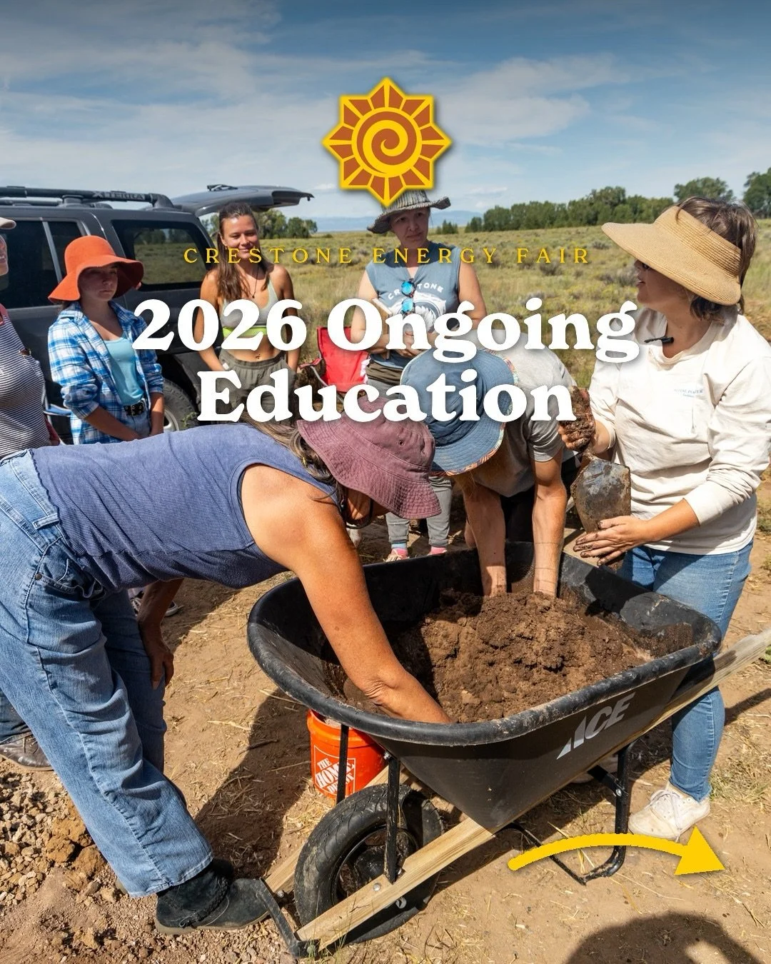 Hands-on workshops. Real materials. Skills you&rsquo;ll use for life.

The Crestone Energy Fair&rsquo;s 2026 Ongoing Education series is open for signups! Small groups, expert instructors, and the kind of practical knowledge that doesn&rsquo;t show u