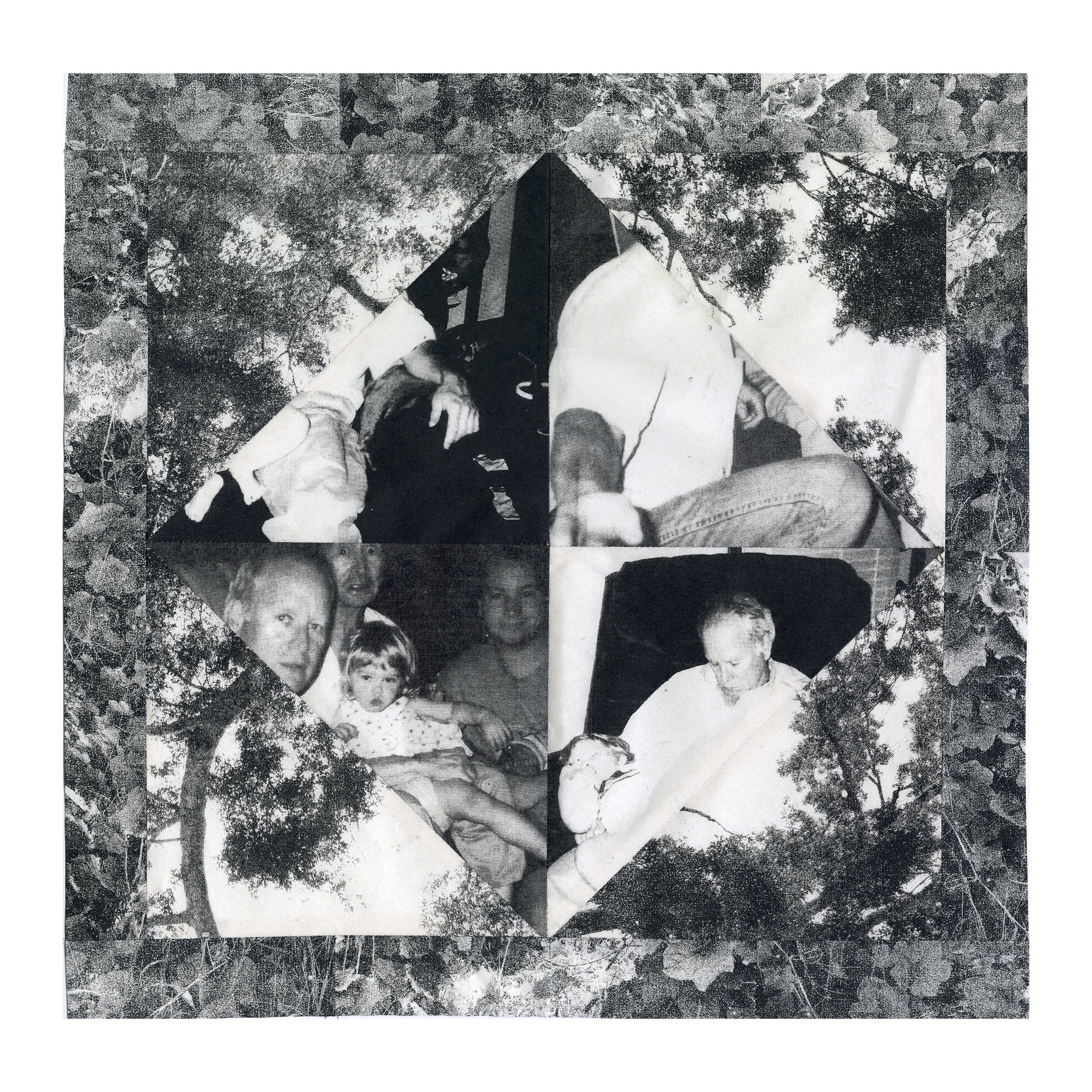 Pieces of You,
Screen print on Mulberry paper sewn together,
2022