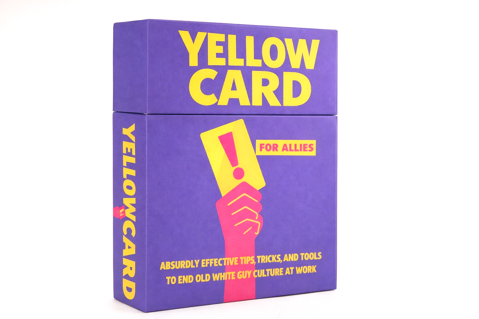 Yellow Card - The Ally Deck. (Allyship and inclusive leadership learning cards to help change workplace culture)