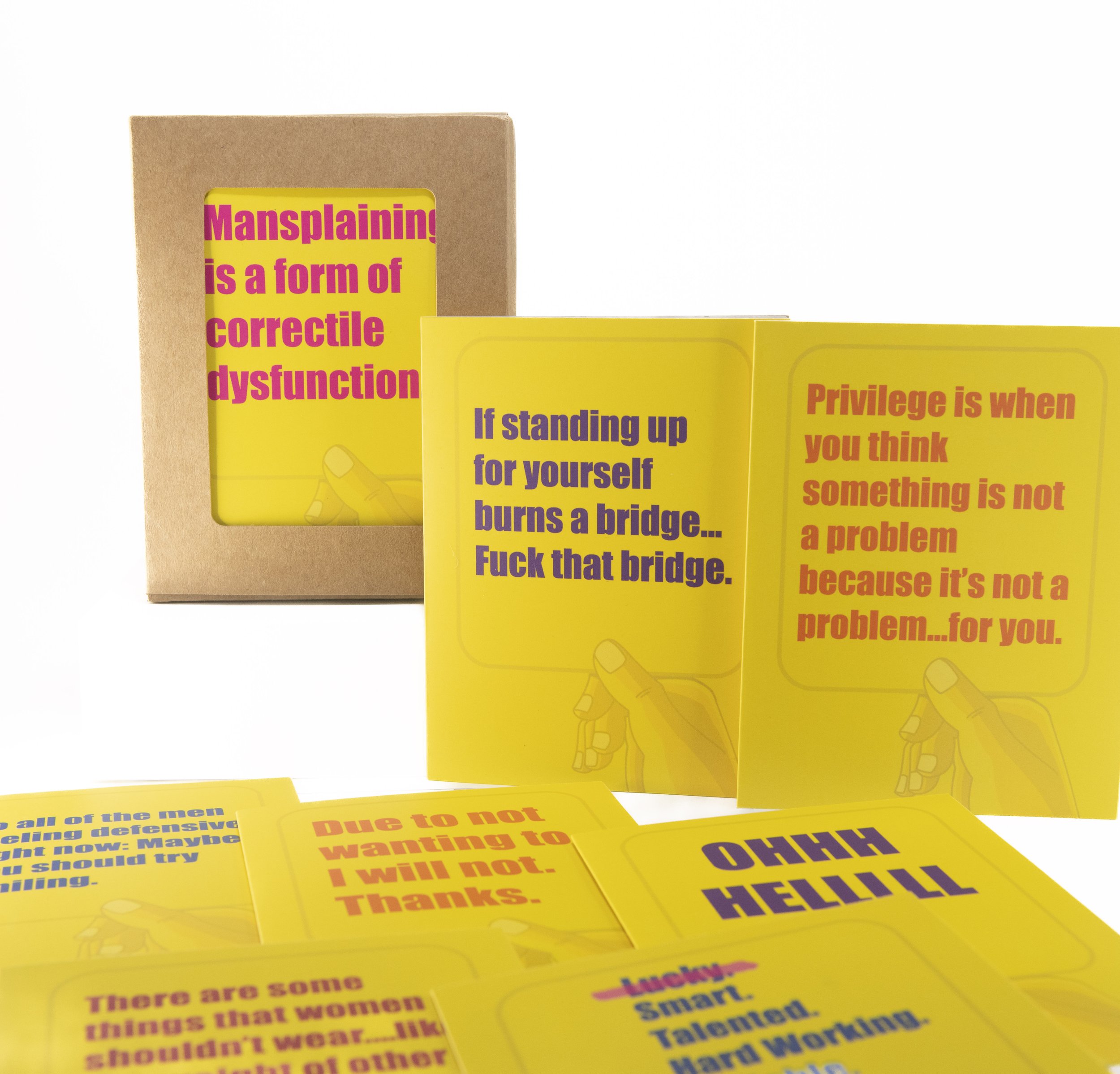 The Feisty Fest - full set of  Ten Greeting Cards