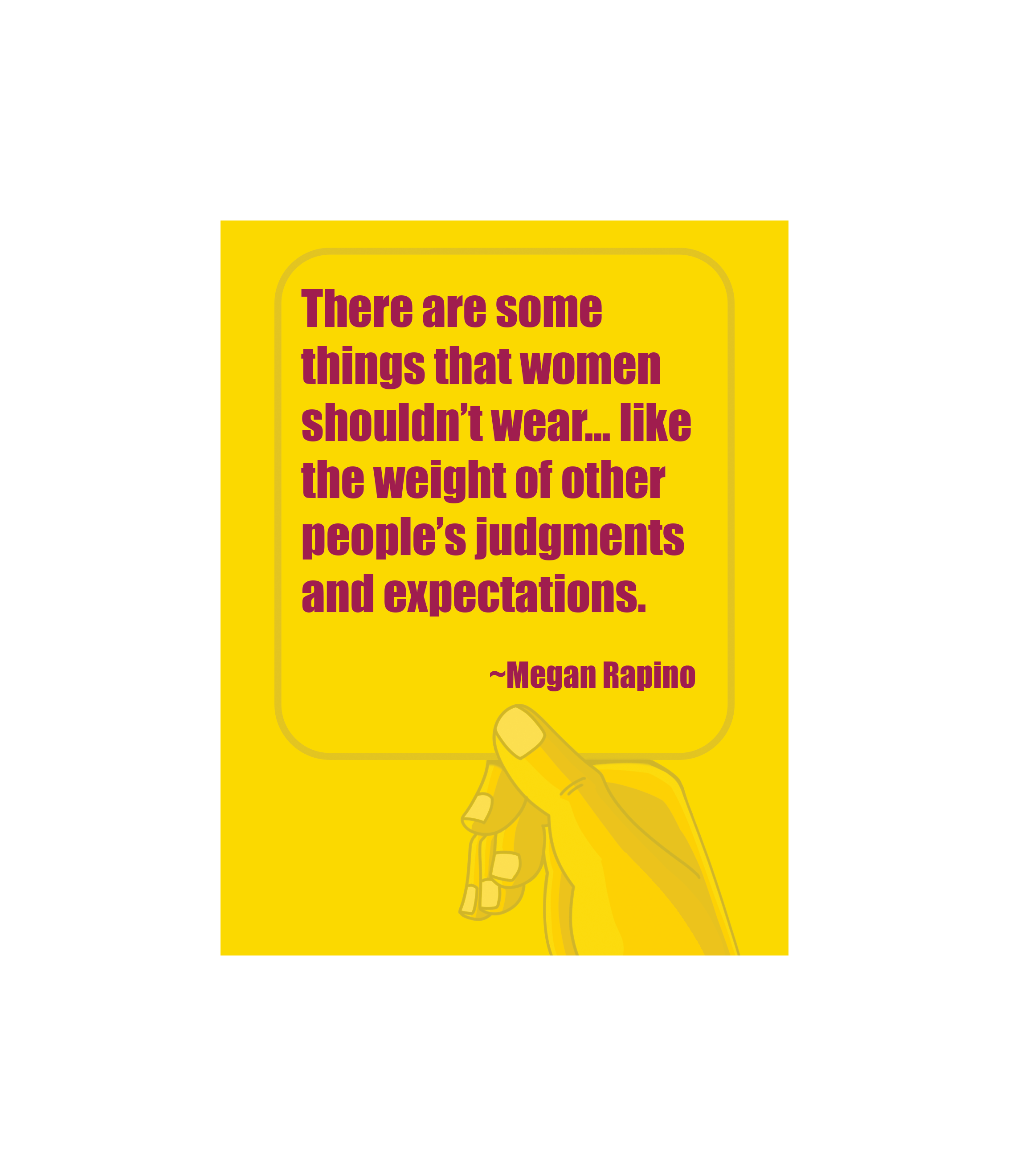 Jettison Judgements and Expectations - Greeting Card