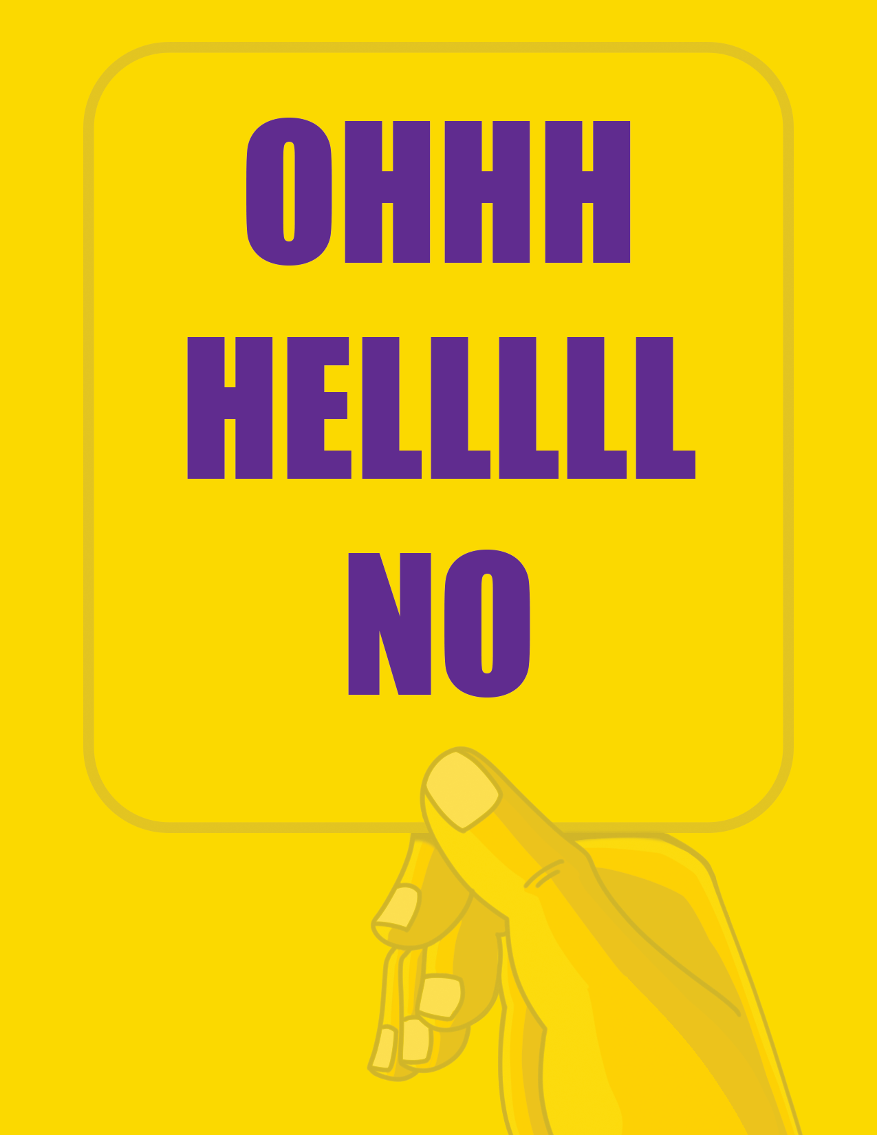 OH HELLLLLLL NO.  Nuf said.