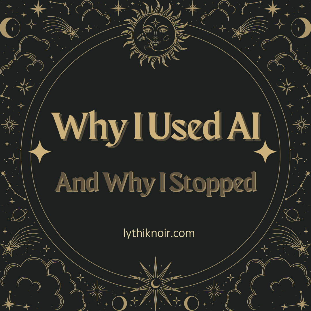 Why I Used AI - And Why I Stopped.