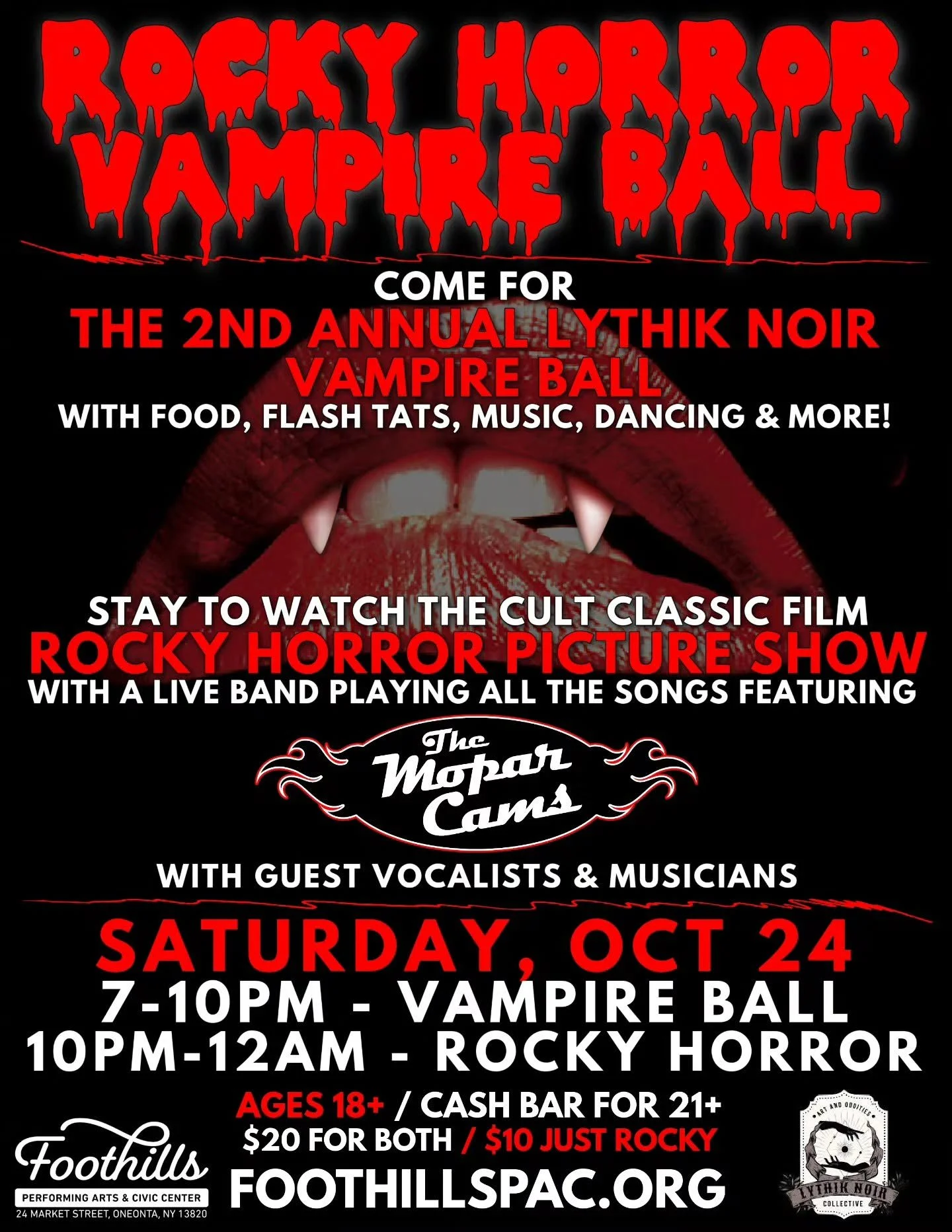 Vampire Ball Flyer