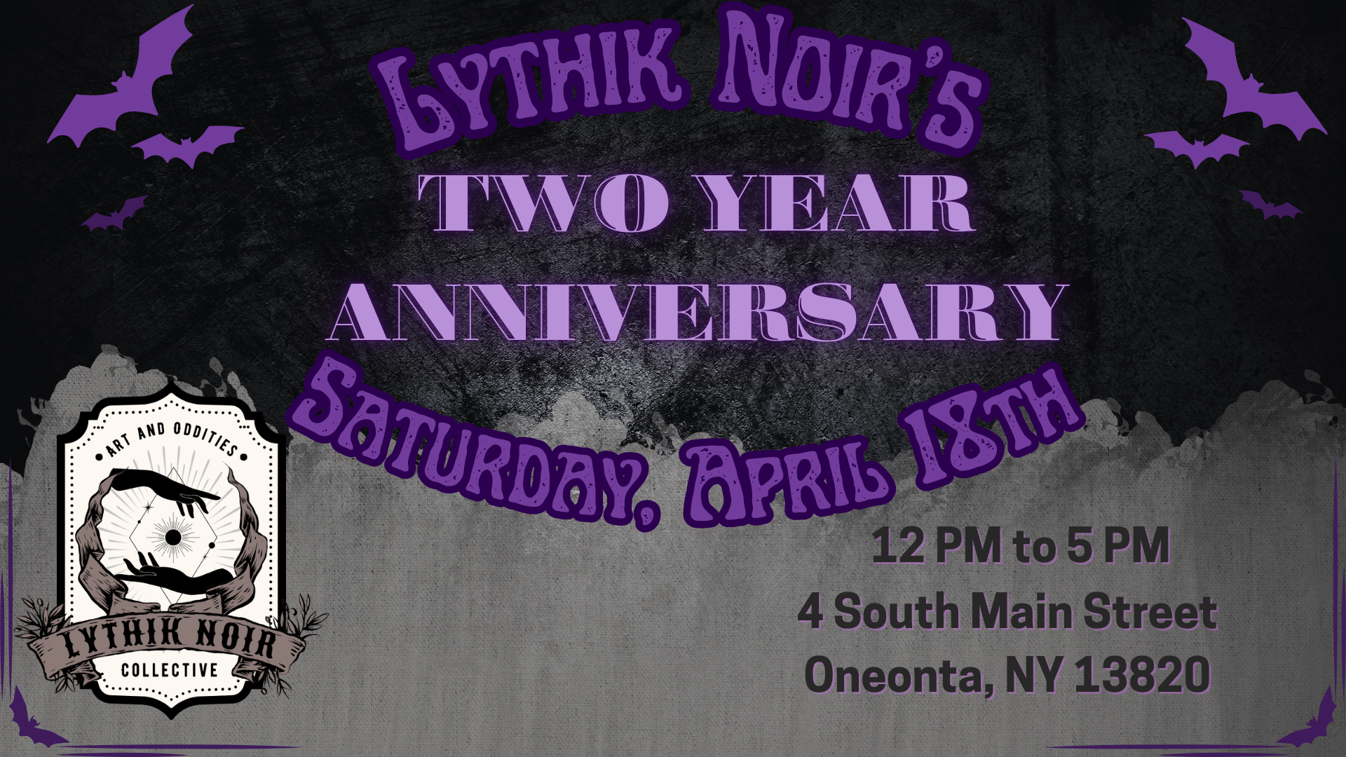 Two Year Anniversary Flyer
