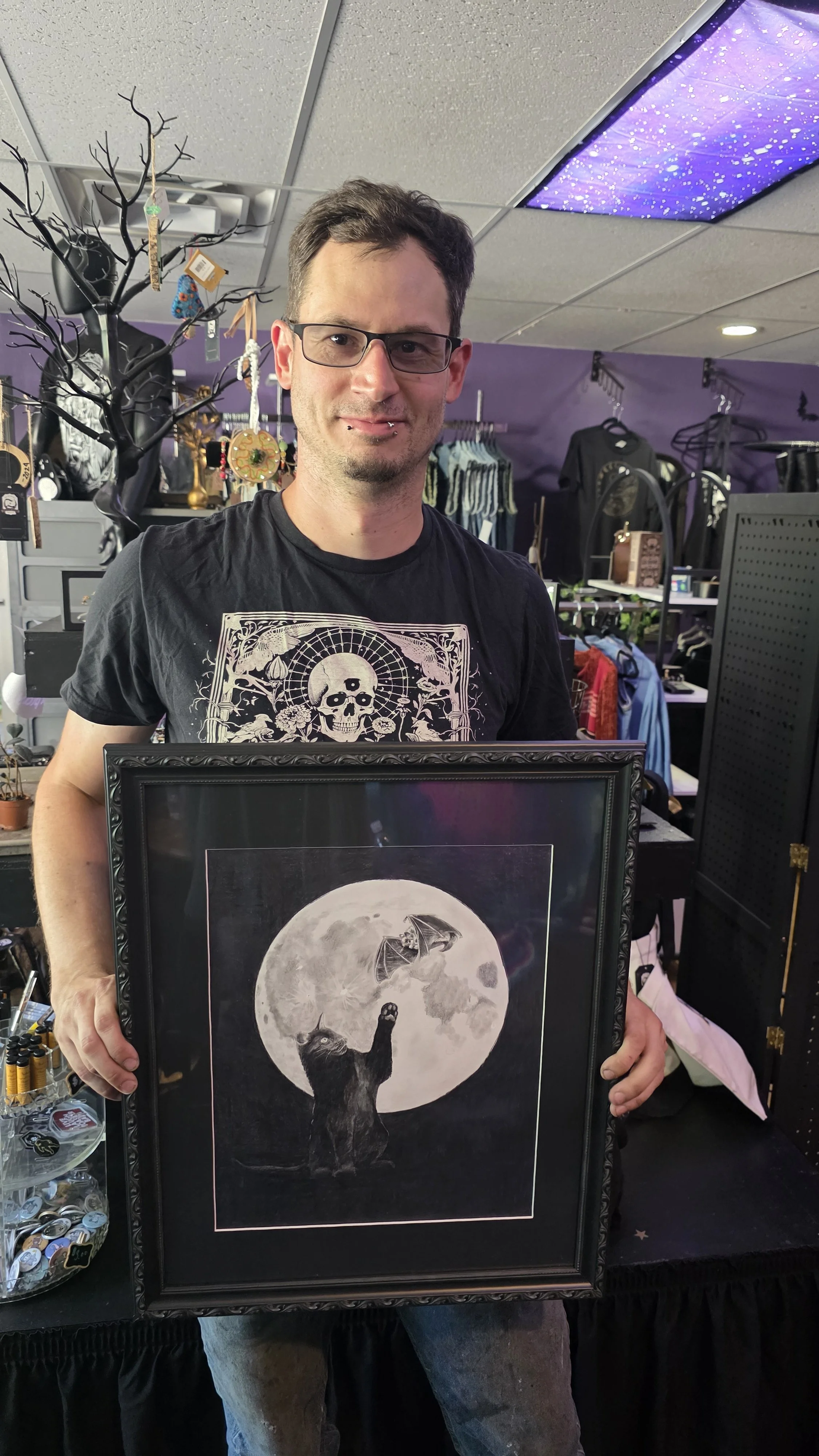 Branden Hurd with Original Art