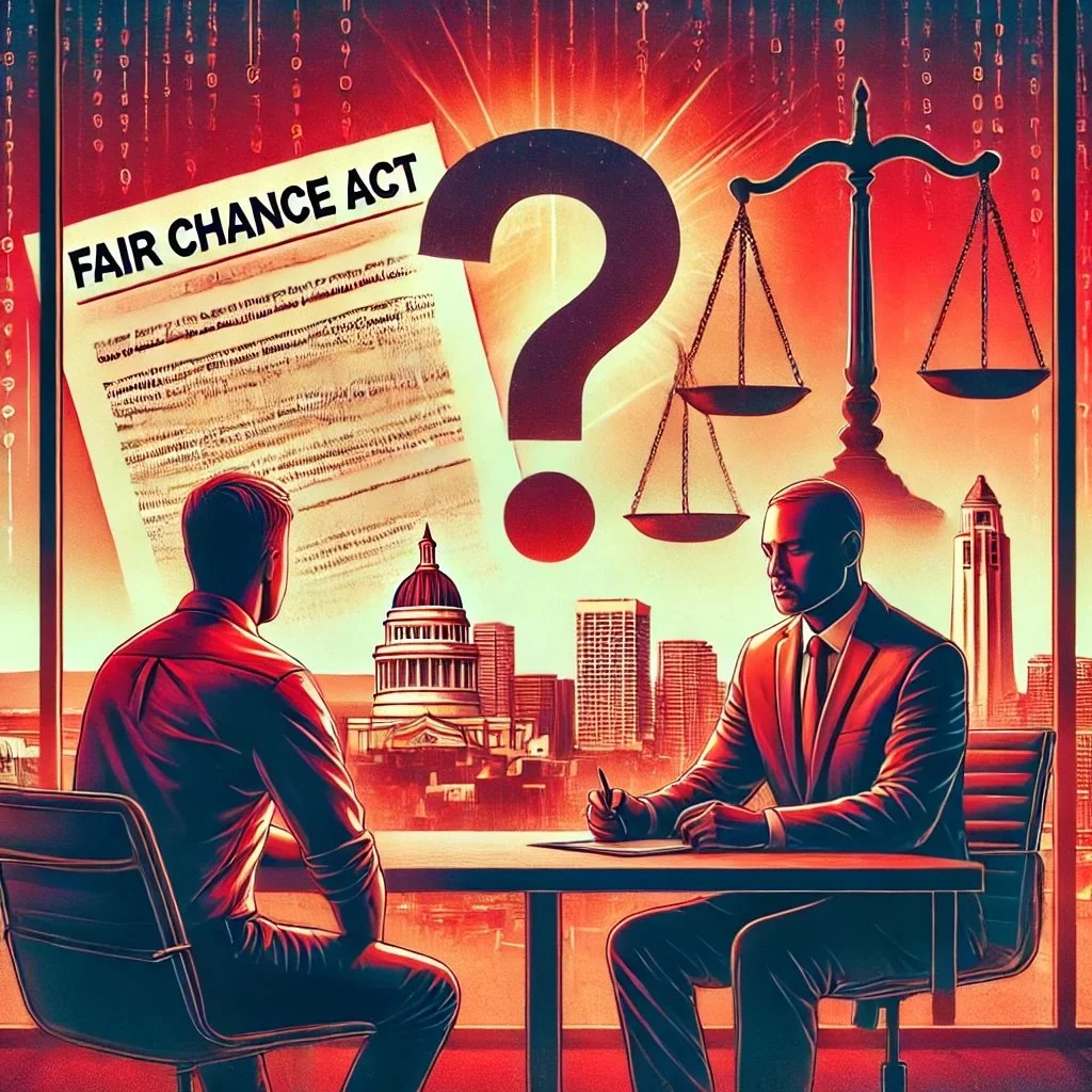 FAIR CHANCE DESERVED – Job Applicants' Rights Under California’s Fair Chance Act