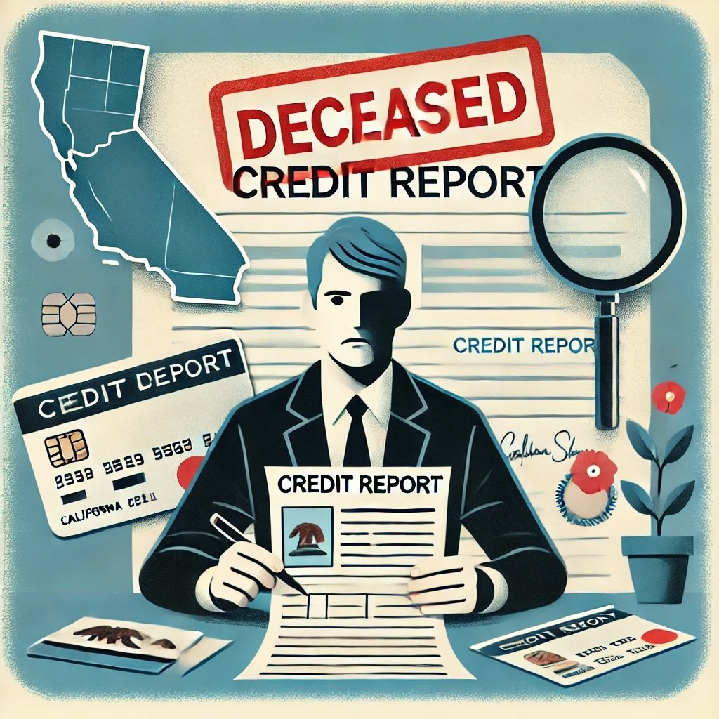 DECEASED ON PAPER — California Consumer Guide For Falsely Reported Death on Credit Reports