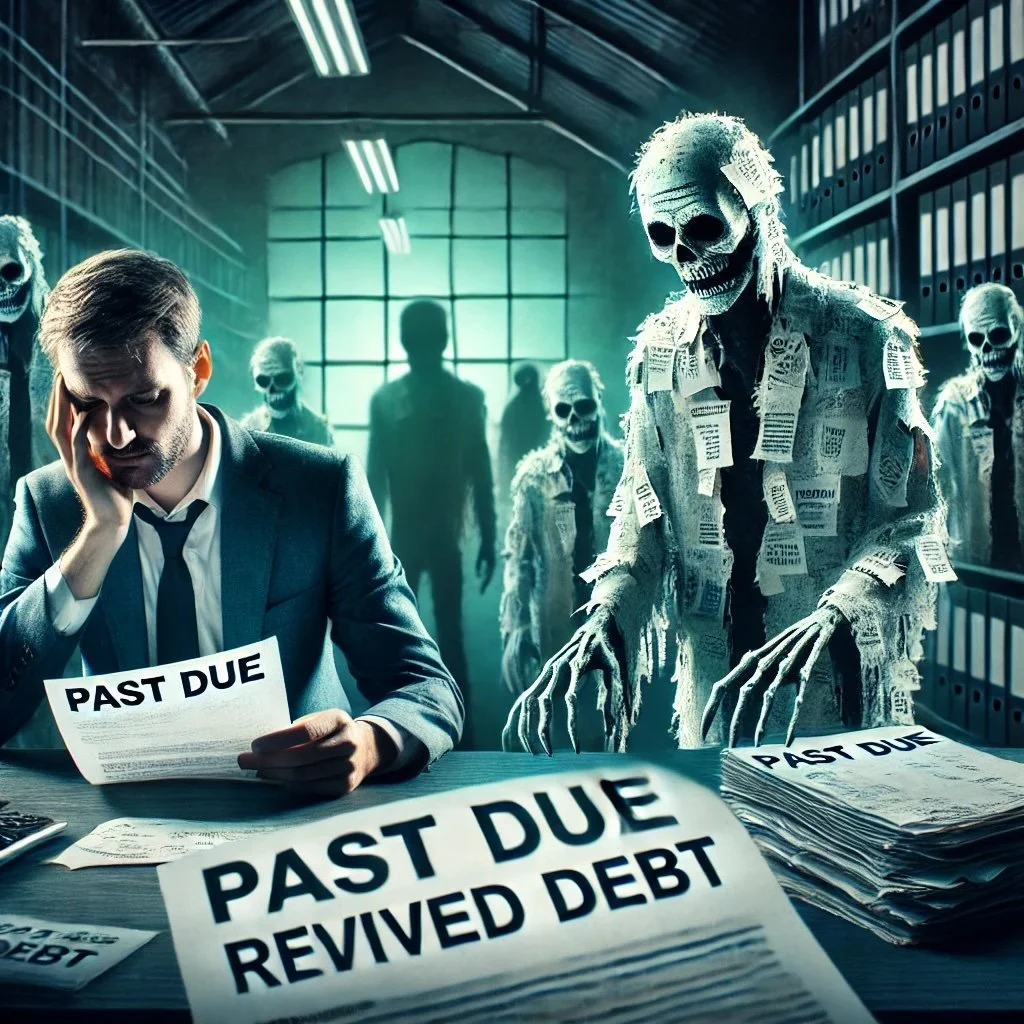 ZOMBIE DEBT — The Unpaid Bills That Just Won’t Die (And How to Bury Them for Good!)