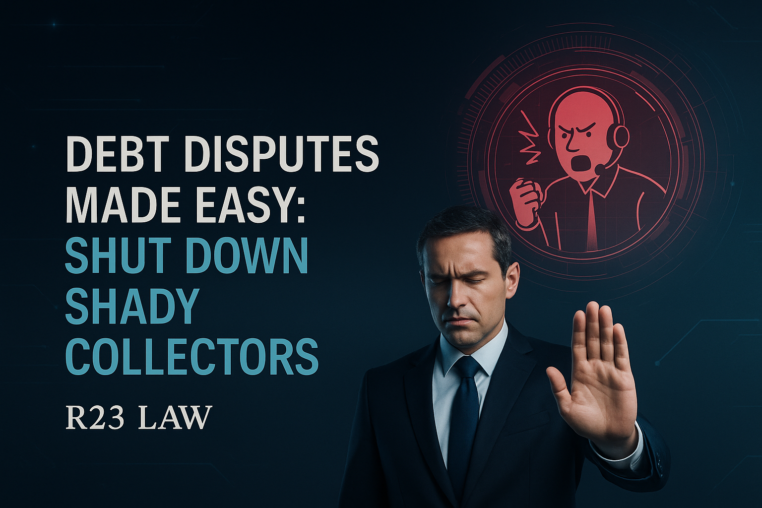 DEBT DISPUTES MADE EASY — Shut Down Shady Collectors