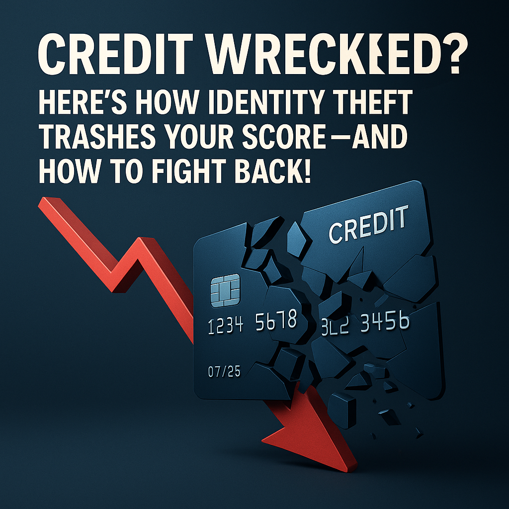 IDENTITY THEFT DESTROYS YOUR CREDIT — Take Back and take Control