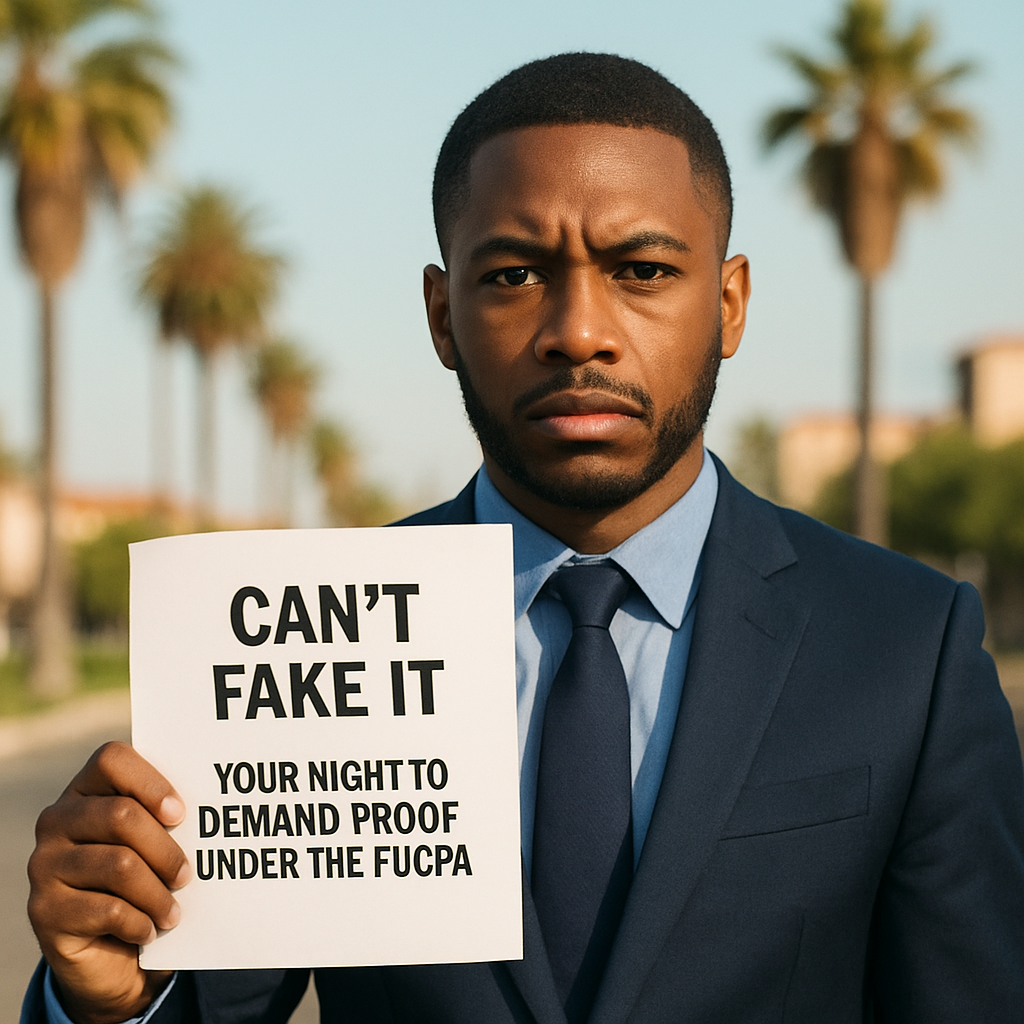 DEBT COLLECTORS CAN’T FAKE IT — Your Right to Demand Proof Under the FDCPA
