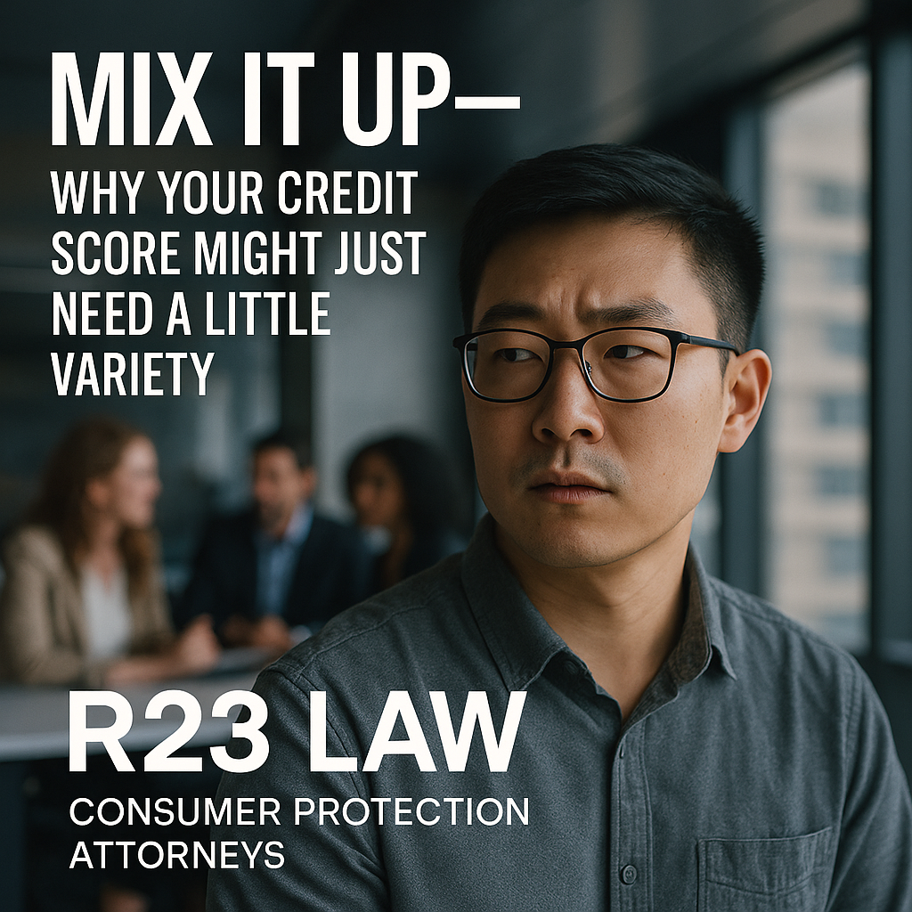 MIX IT UP — Why Your Credit Score Might Just Need a Little Variety
