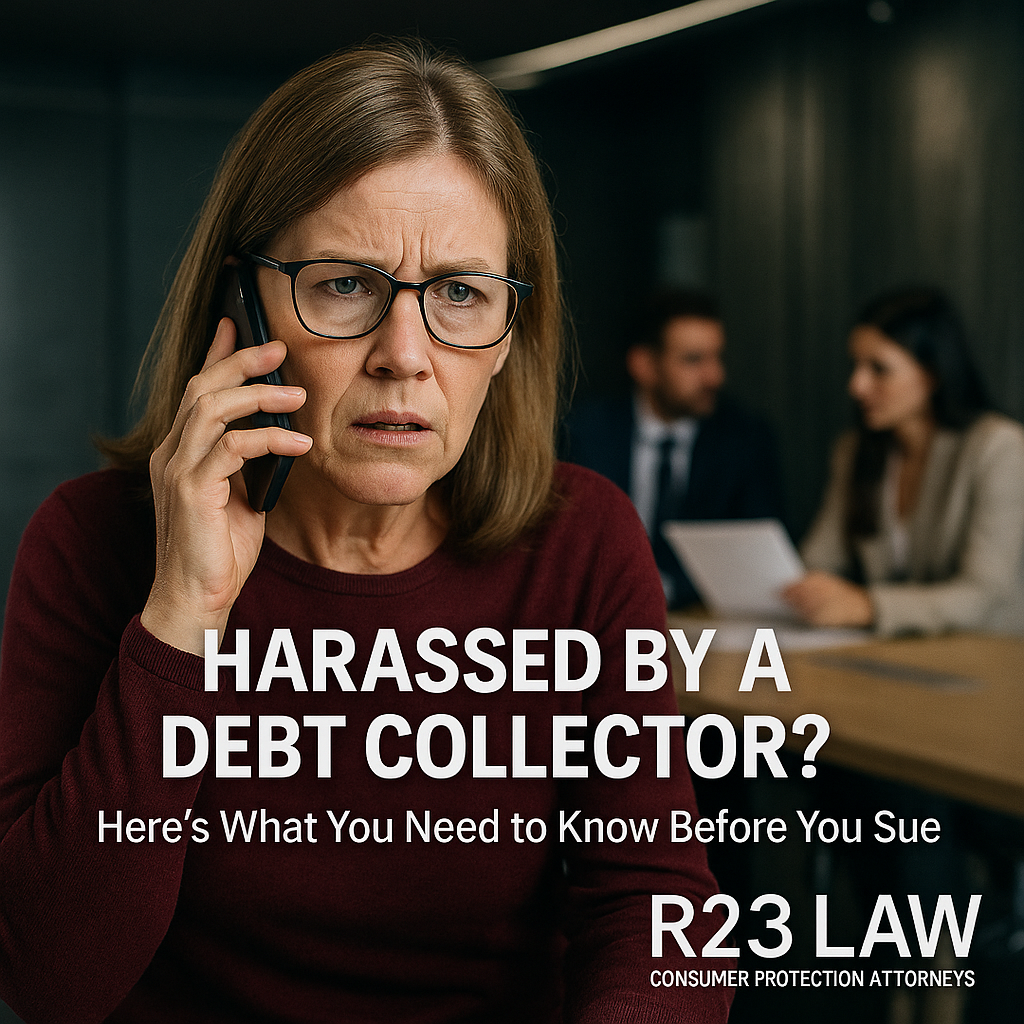 HARASSED BY A DEBT COLLECTOR — Here’s What You Need to Know Before You Sue