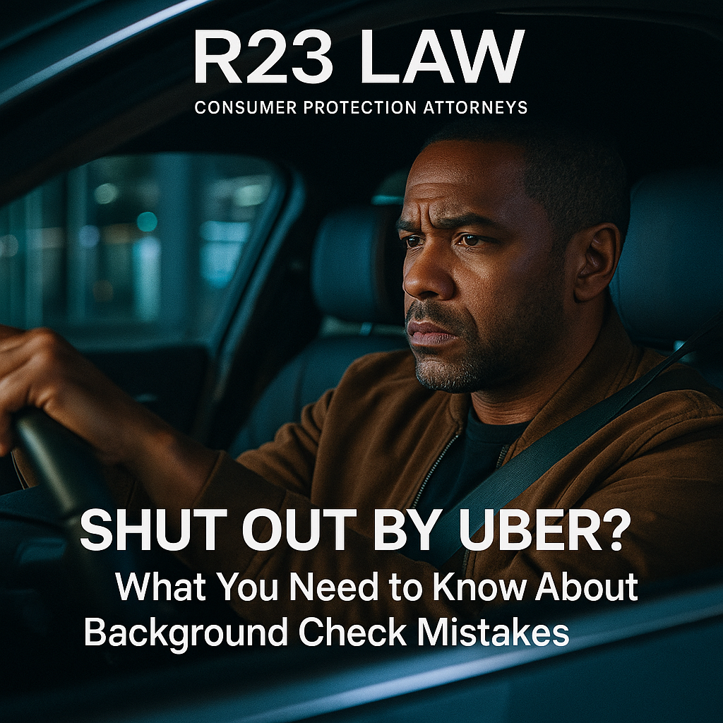 SHUT OUT BY UBER? — What You Need to Know About Background Check Mistakes