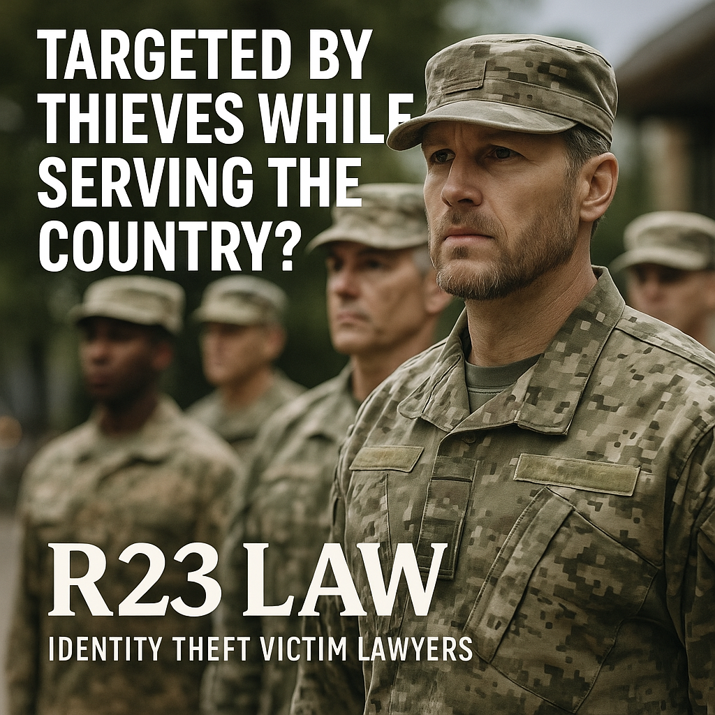 TARGETED BY THIEVES WHILE SERVING THE COUNTRY — Military Members Face a Higher Risk of Identity Theft