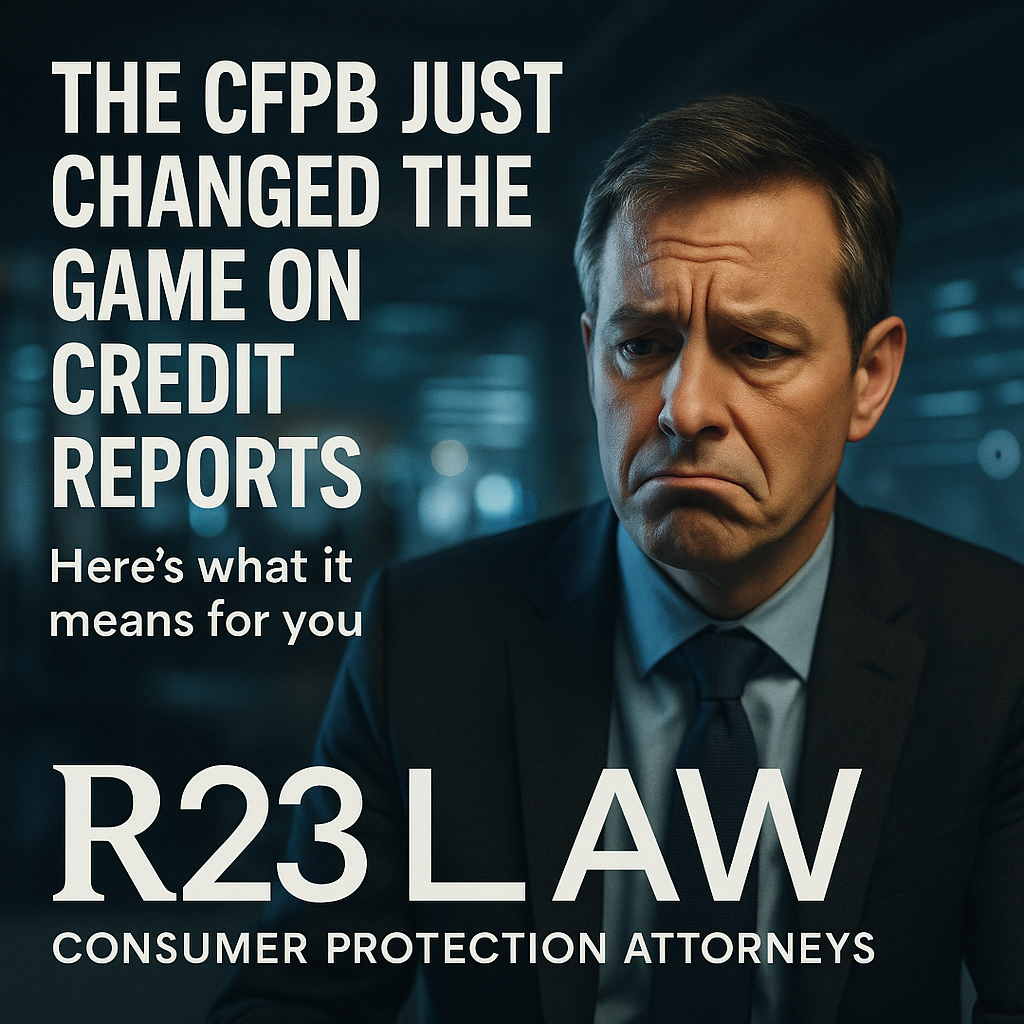 THE CFPB JUST CHANGED THE GAME ON CREDIT REPORTS — Here’s What It Means for You