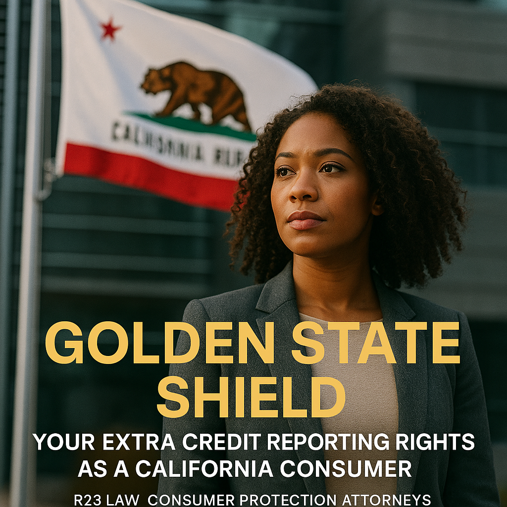GOLDEN STATE SHIELD — Your Extra Credit Reporting Rights as a California Consumer