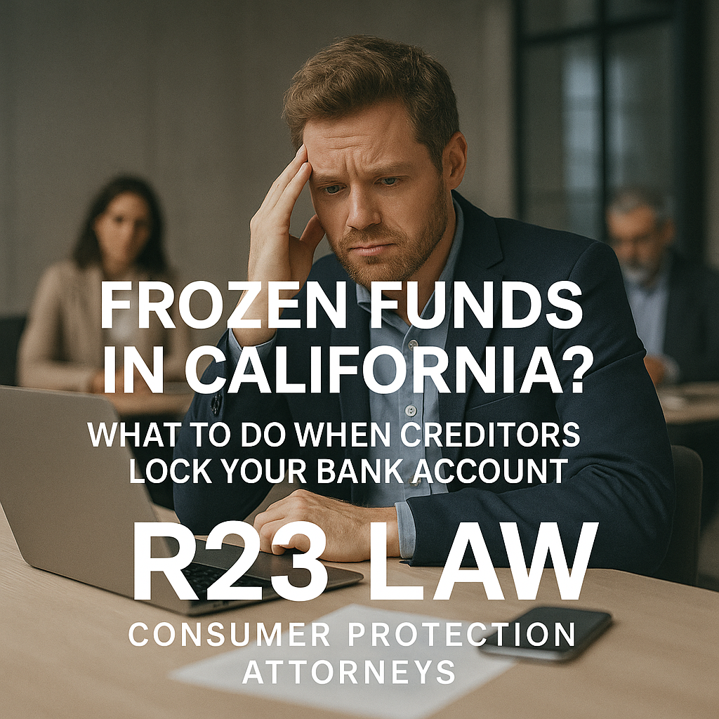 FROZEN FUNDS — What to Do When Creditors Lock Your Bank Account