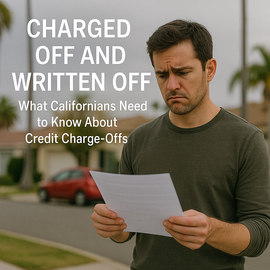 CHARGED OFF AND WRITTEN OFF — What you Need to Know About Credit Charge-Offs