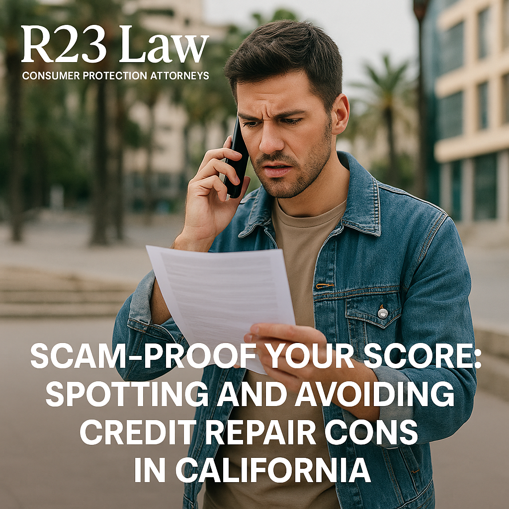 SCAM-PROOF YOUR SCORE — Spotting and Avoiding Credit Repair Cons in California