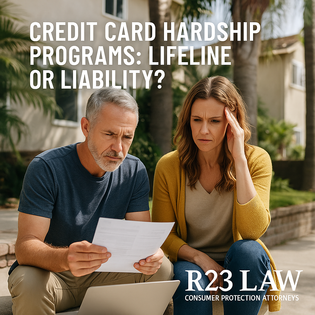 CREDIT CARD HARDSHIP PROGRAMS — Lifeline or Liability? What California Consumers Need to Know