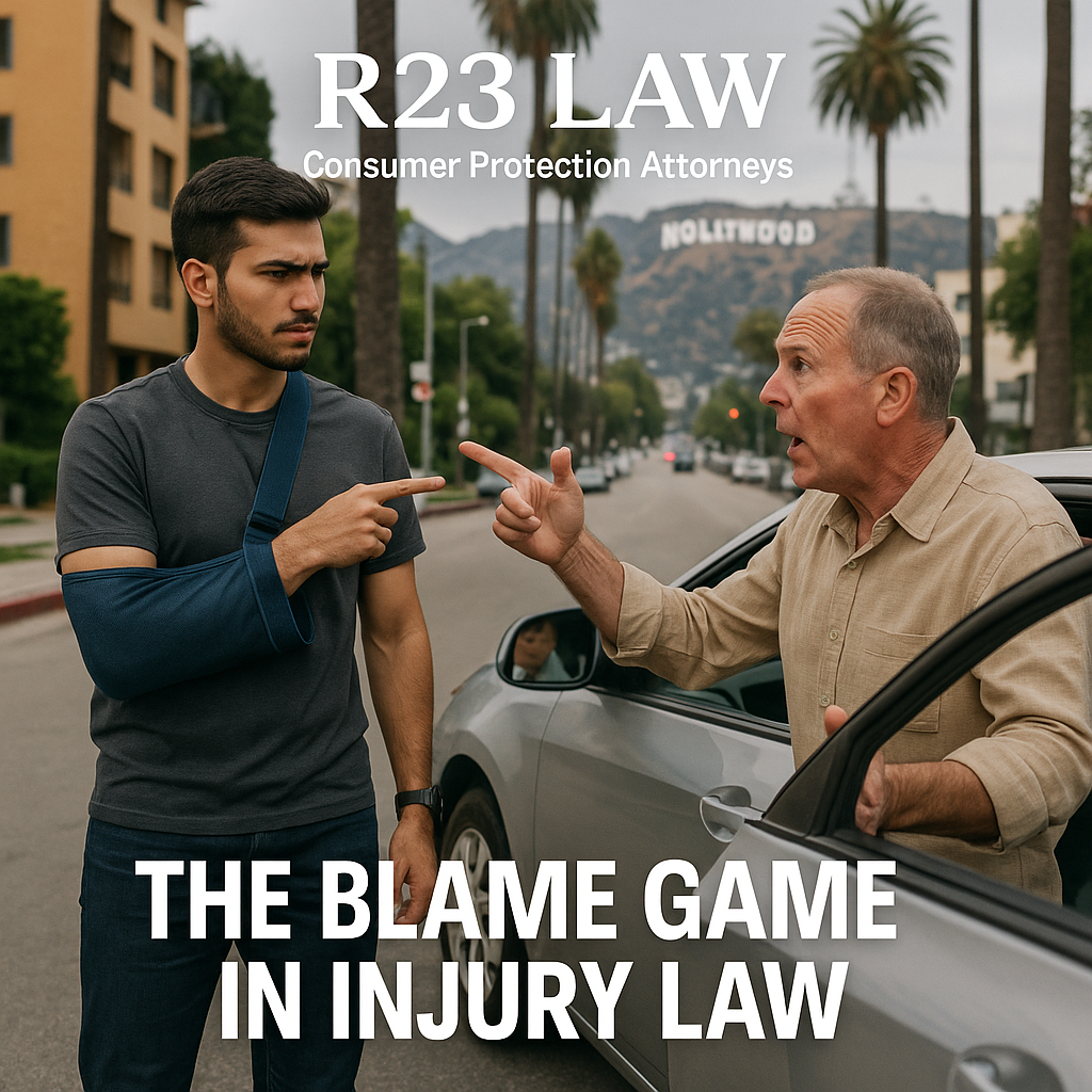 THE BLAME GAME IN INJURY LAW — &nbsp;Why Partial Fault Doesn’t Mean Zero Compensation
