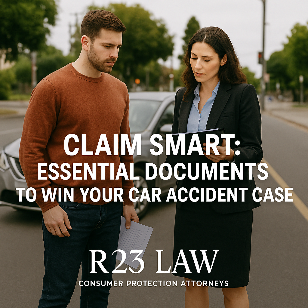 CLAIM SMART — Essential Documents to Win Your Car Accident Case