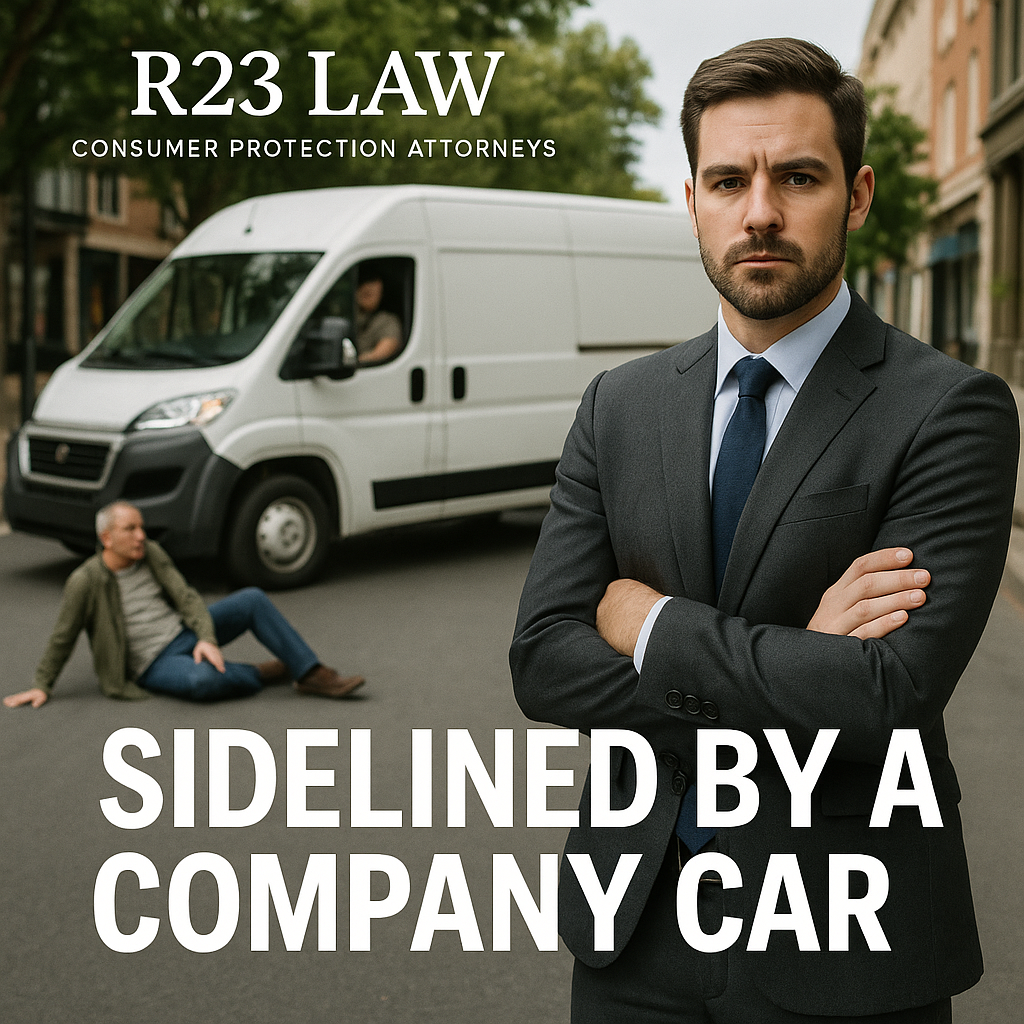 SIDELINED BY A COMPANY CAR — Why Corporate Collisions Aren’t Just Business as Usual