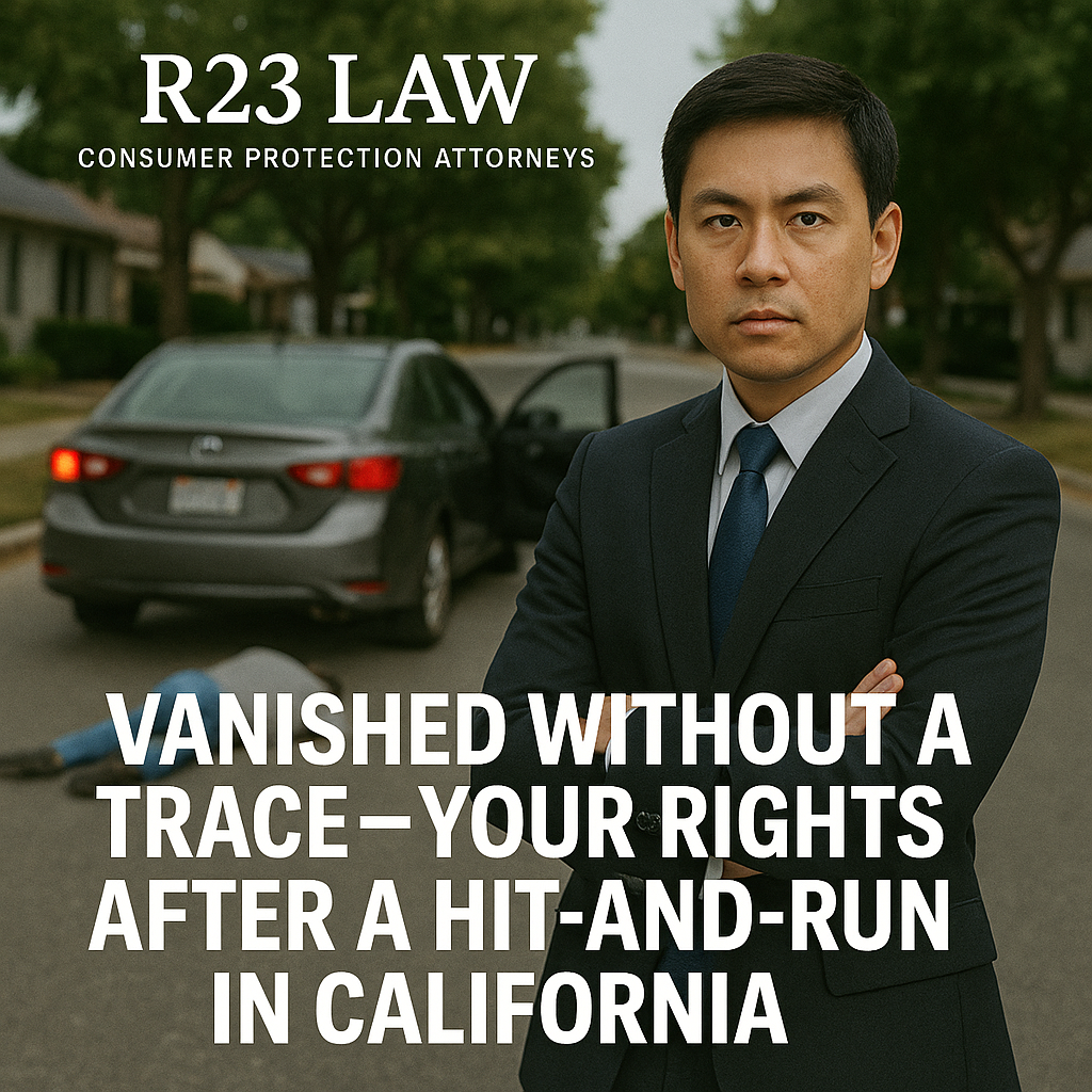 VANISHED WITHOUT A TRACE — Your Rights After a Hit-and-Run in California