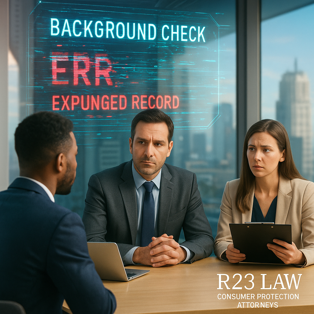 EXPUNGED ≠ ERASED — When Background Check Errors Keep Haunting You