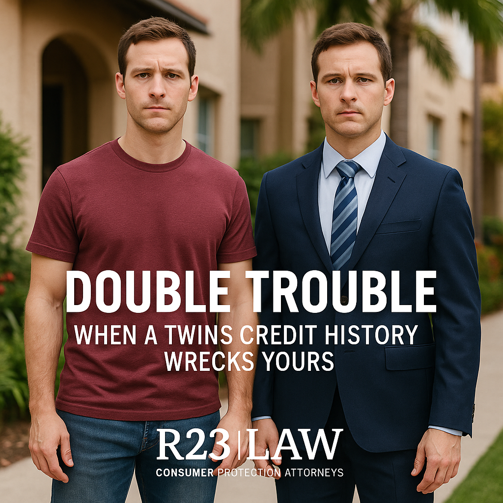 DOUBLE TROUBLE — When a Twin’s Credit History Wrecks Yours