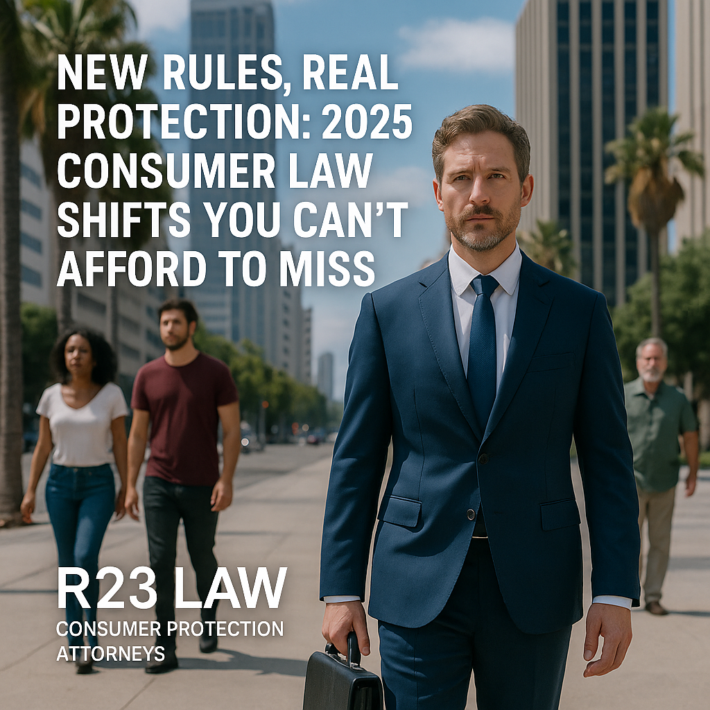 NEW RULES, REAL PROTECTION — 2025 Consumer Law Shifts You Can’t Afford to Miss