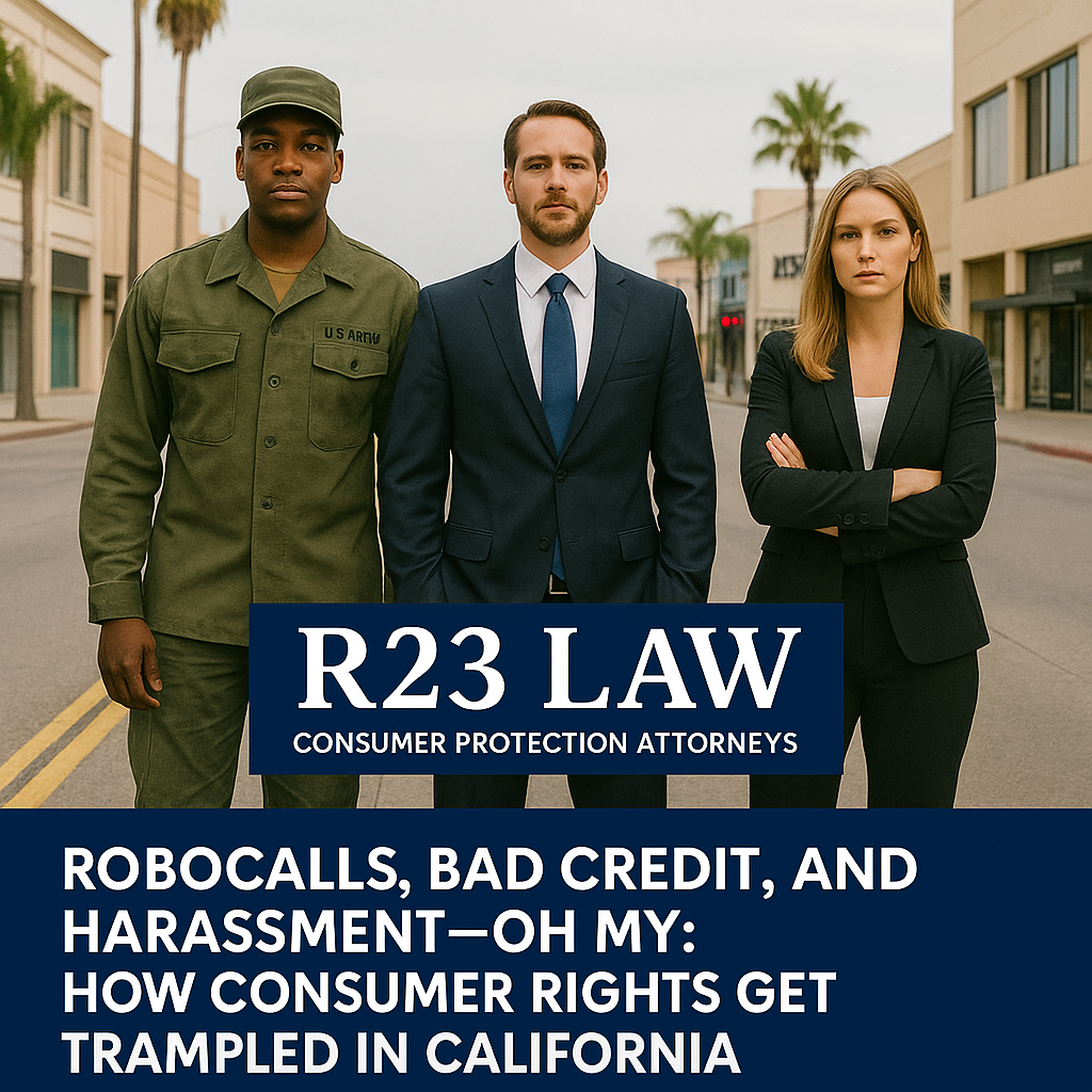 ROBOCALLS, BAD CREDIT, AND HARASSMENT — Oh My! How Consumer Rights Get Trampled in California