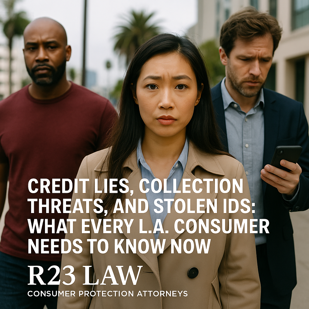 CREDIT LIES, COLLECTION THREATS, AND STOLEN ID’S — What Every L.A. Consumer Needs to Know Now