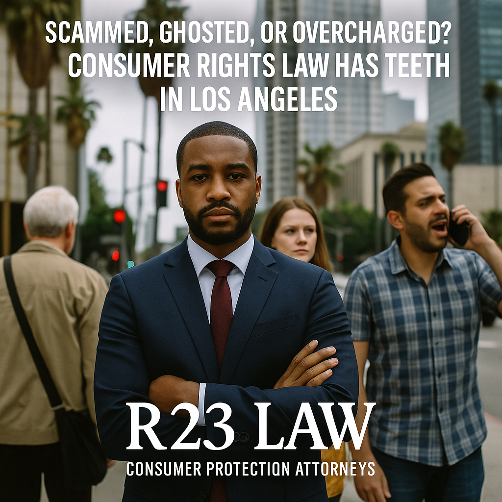 SCAMMED, GHOSTED, OR OVERCHARGED — Consumer Rights Law Has Teeth in Los Angeles
