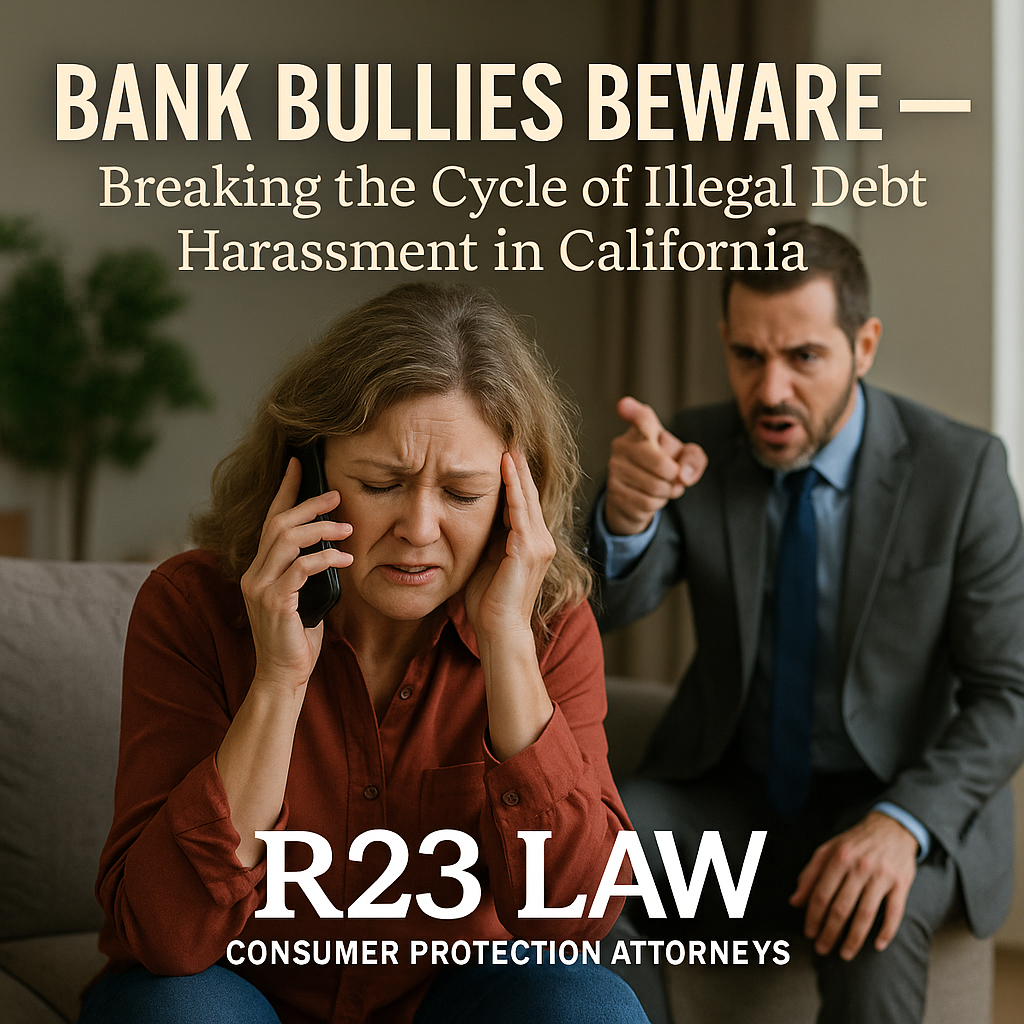 BANK BULLIES BEWARE — Breaking the Cycle of Illegal Debt Harassment in California