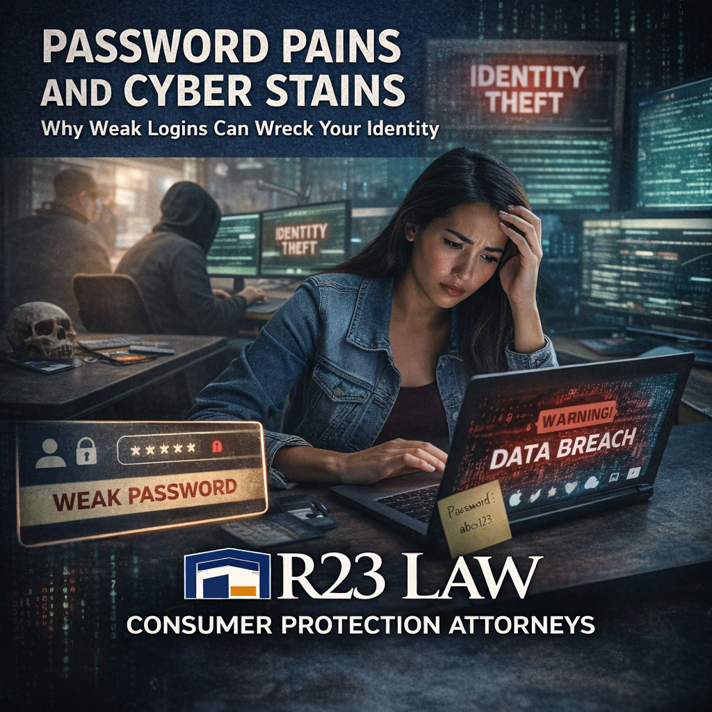 PASSWORD PAINS AND CYBER STAINS — Why Weak Logins Can Wreck Your Identity
