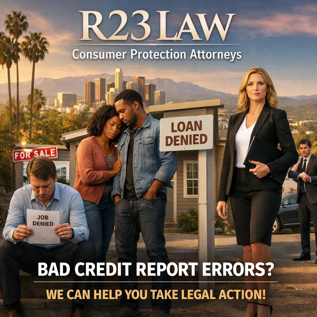 BAD CREDIT REPORTS, BIG LEGAL TROUBLE — &nbsp;When Errors Open the Door to FCRA Lawsuits in California