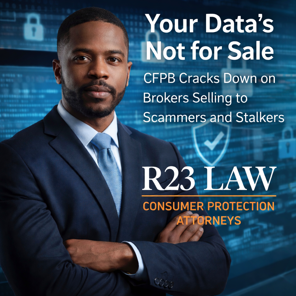 YOUR DATA’S NOT FOR SALE — CFPB Cracks Down on Brokers Selling to Scammers and Stalkers