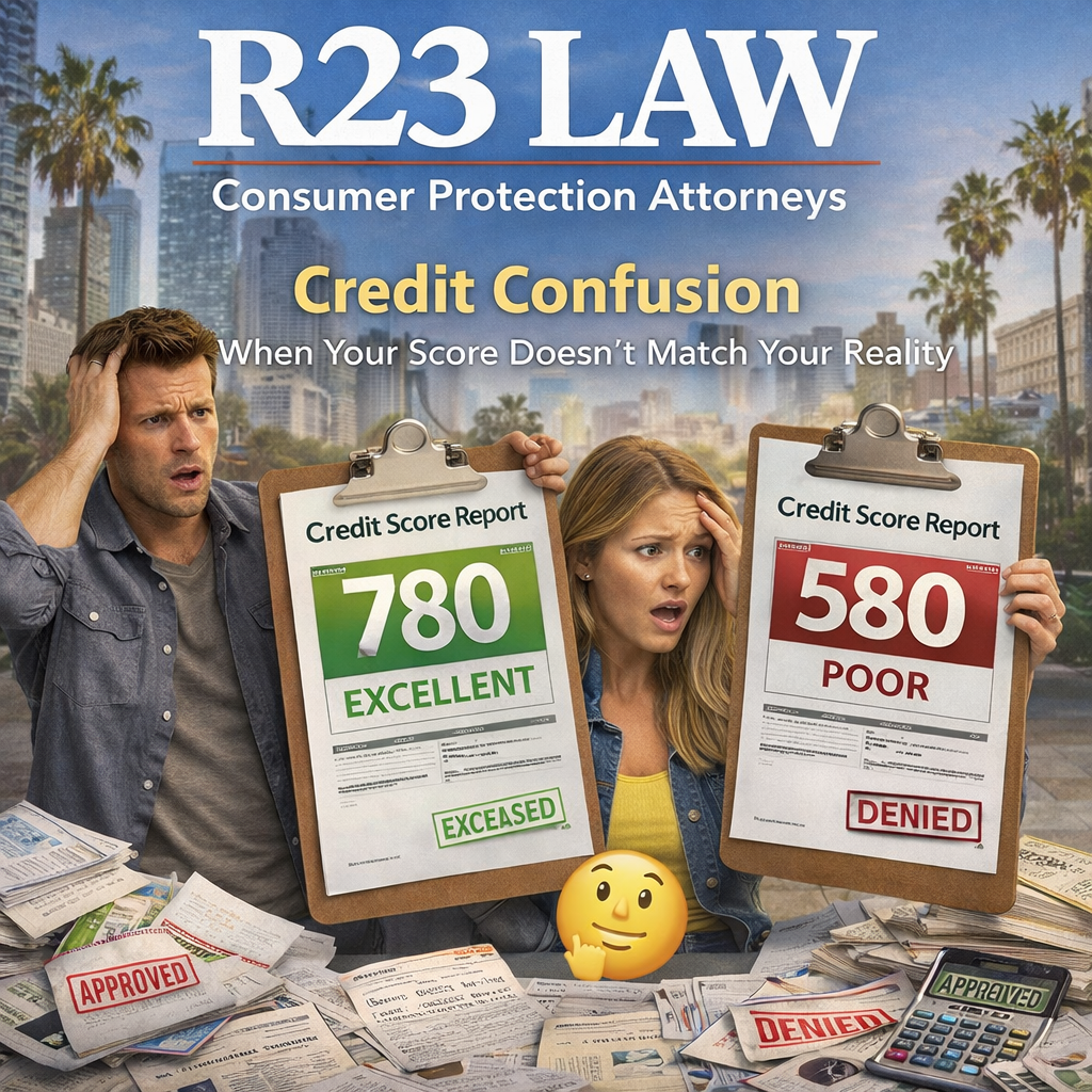 CREDIT CONFUSION — When Your Score Doesn’t Match Your Reality