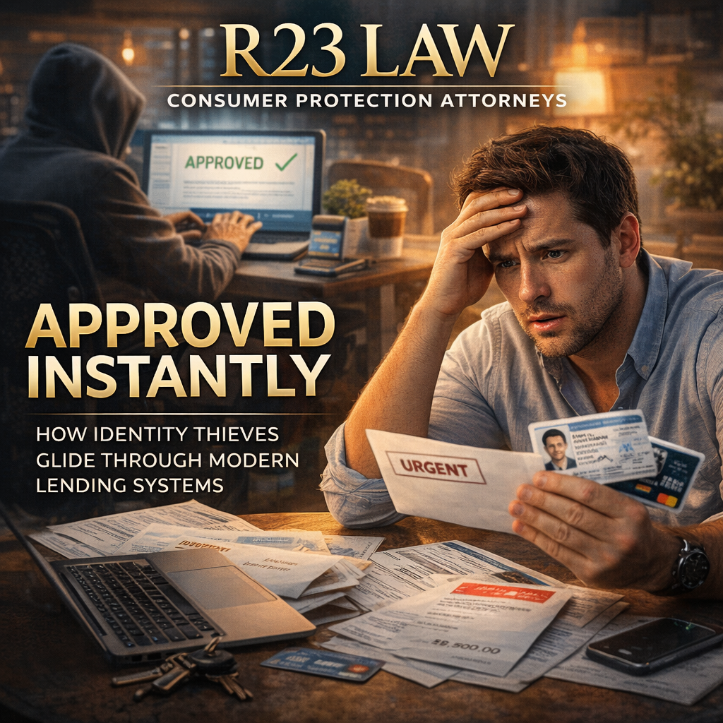 APPROVED INSTANTLY — How Identity Thieves Glide Through Modern Lending Systems
