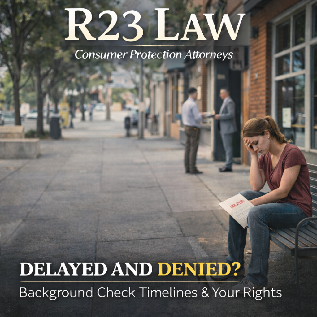 DELAYED AND DENIED — What to Know About Background Check Timelines and Your Rights